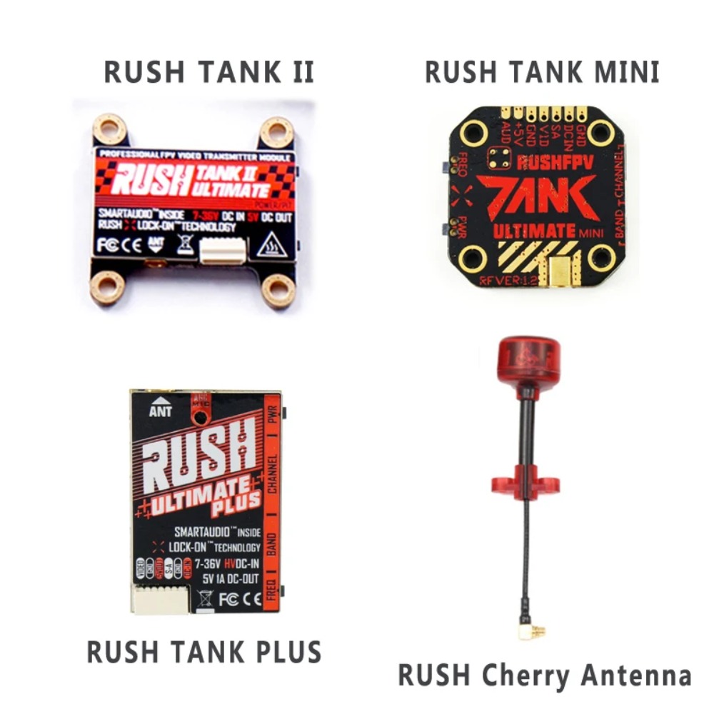 RUSH TANK Ultimate II/Mini/PLU - Drone Frame avaliação e preço